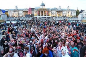 Zombie Walk in London