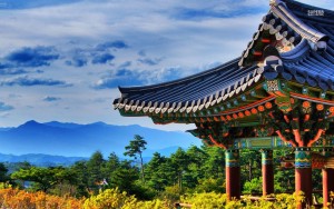 Temple in South Korea