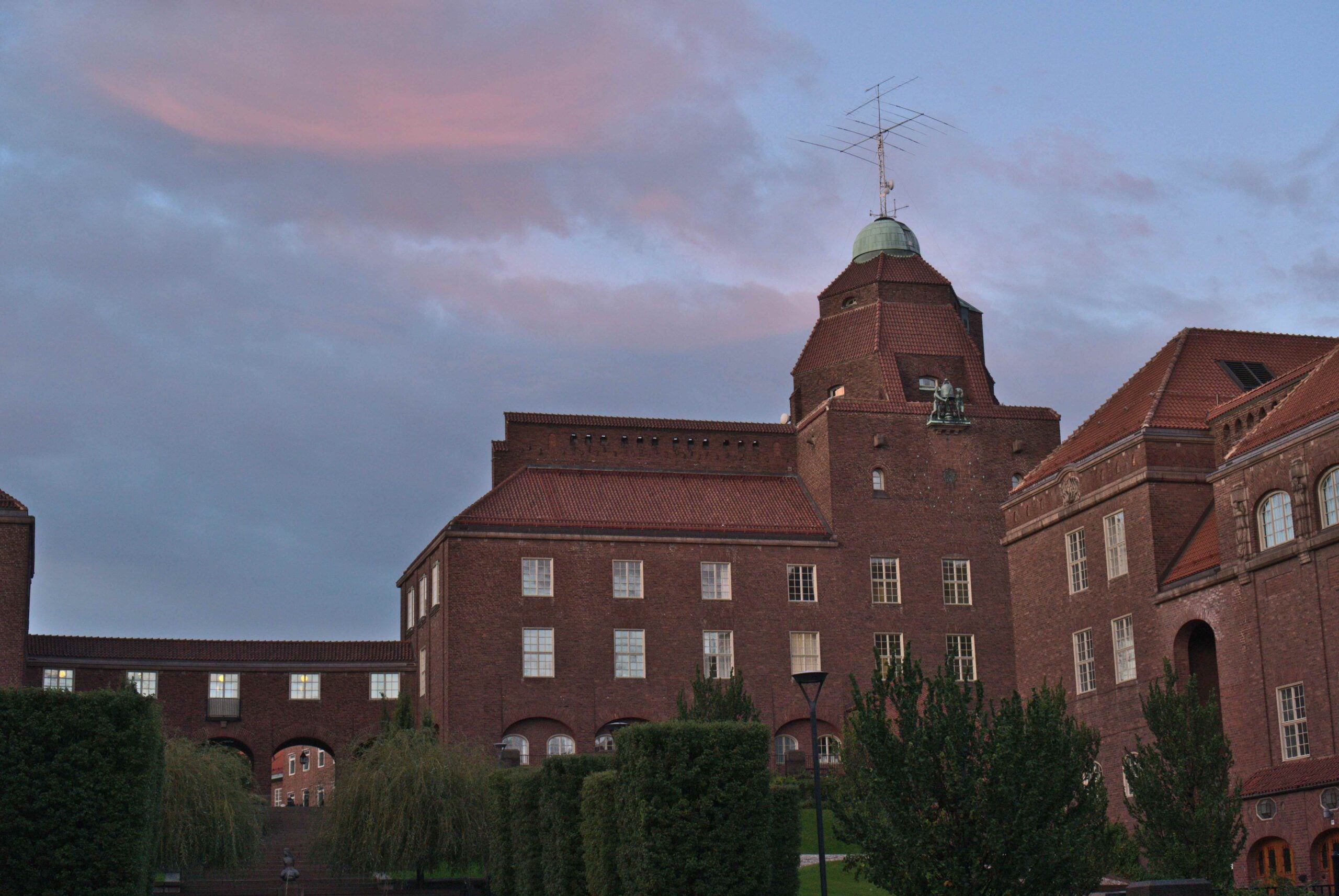 View from the KTH courtyard in Sweden