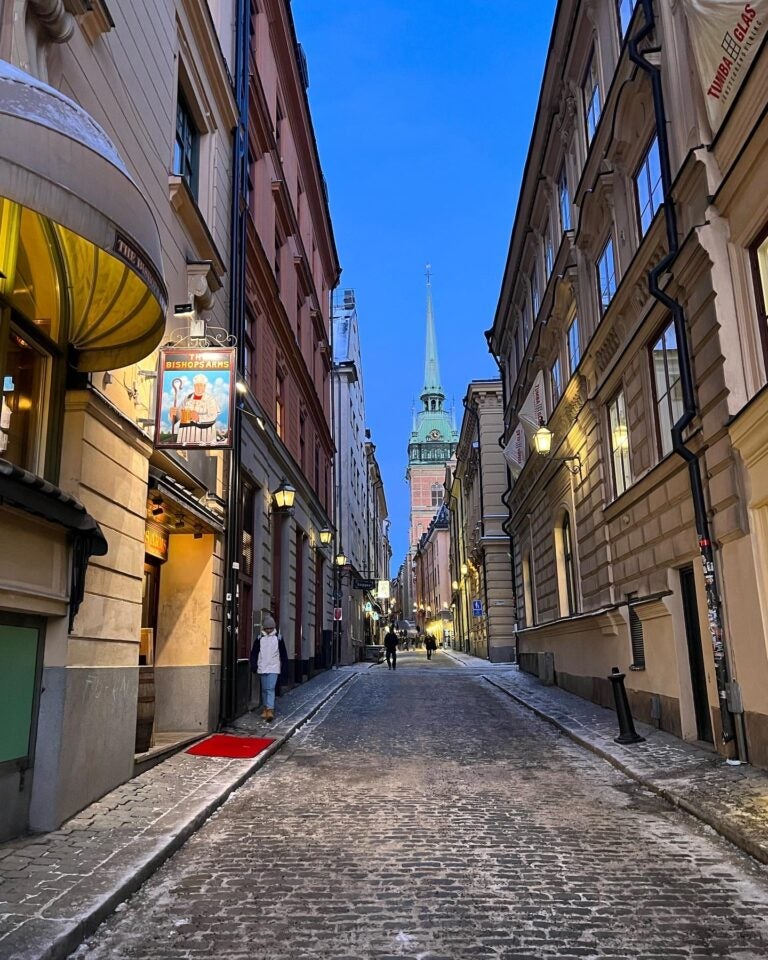Stockholm beautiful streets!