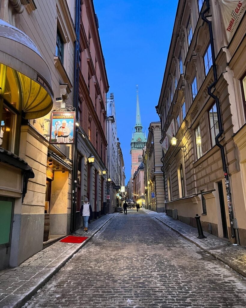 Stockholm beautiful streets!