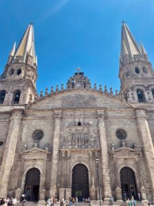 A picture of the Guadalajara Cathedral