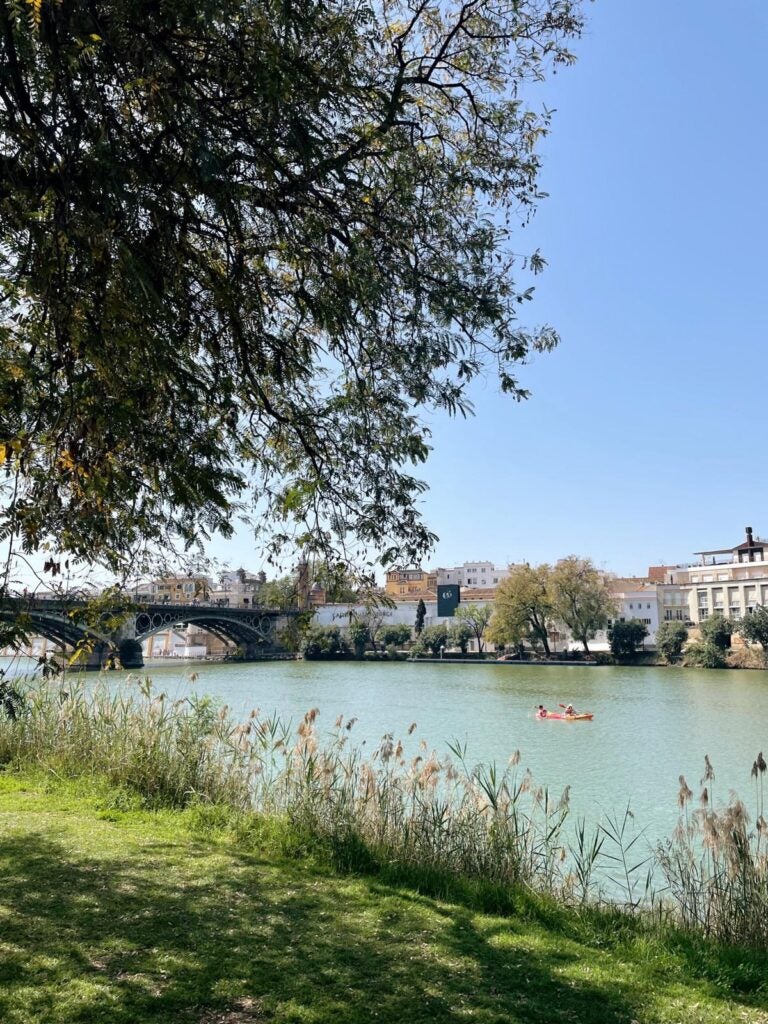 A picture of the Guadalquivir river