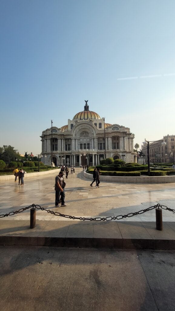 Palacio de Bellas Artes in CDMX, Mexico