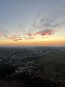 A vibrant subset at Arthur's Seat
