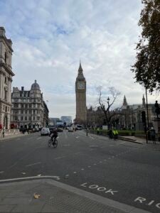 The Big Ben tower is one of London's most famous cultural landmark