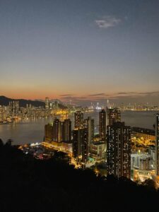 View of Hong Kong from Devil’s Peak