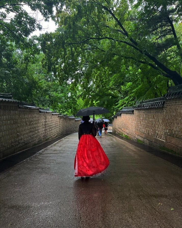 Strangers in the night, The walk of the umbrella