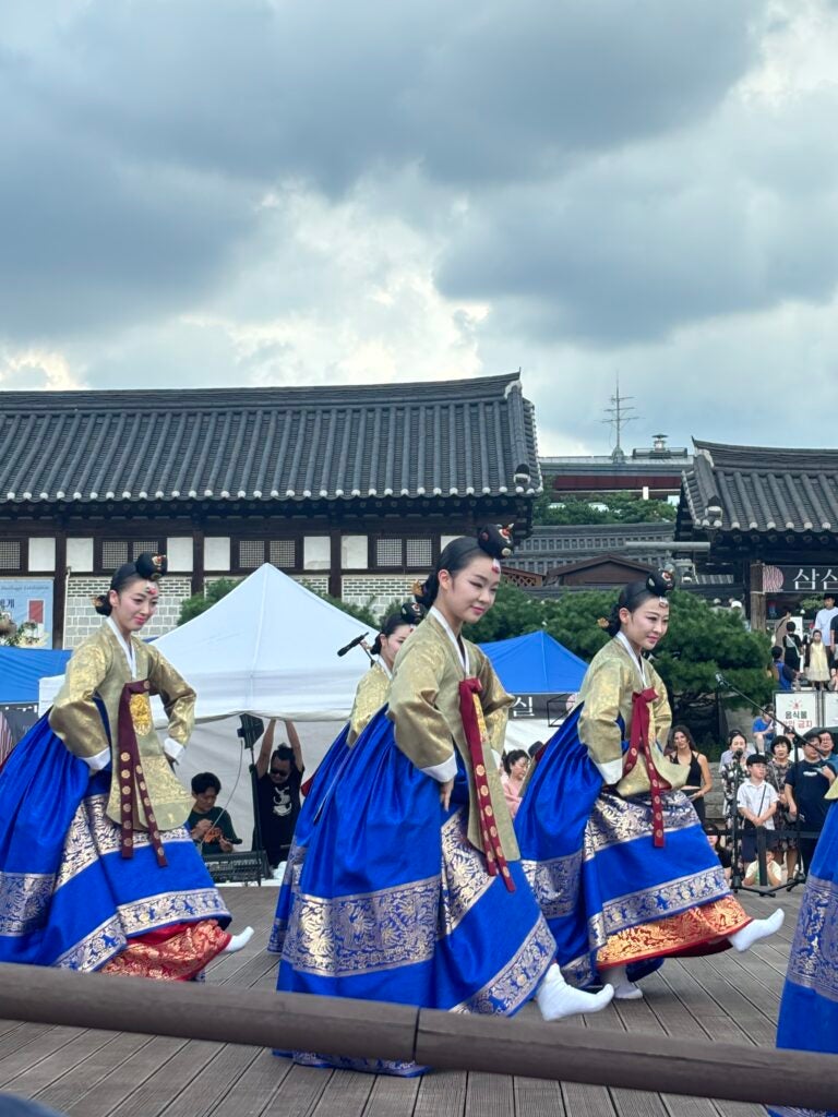 Chuseok cultural dance