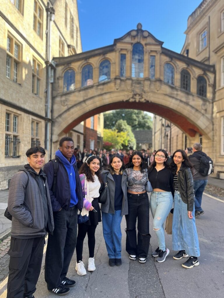 Day trip around Oxford with new friends