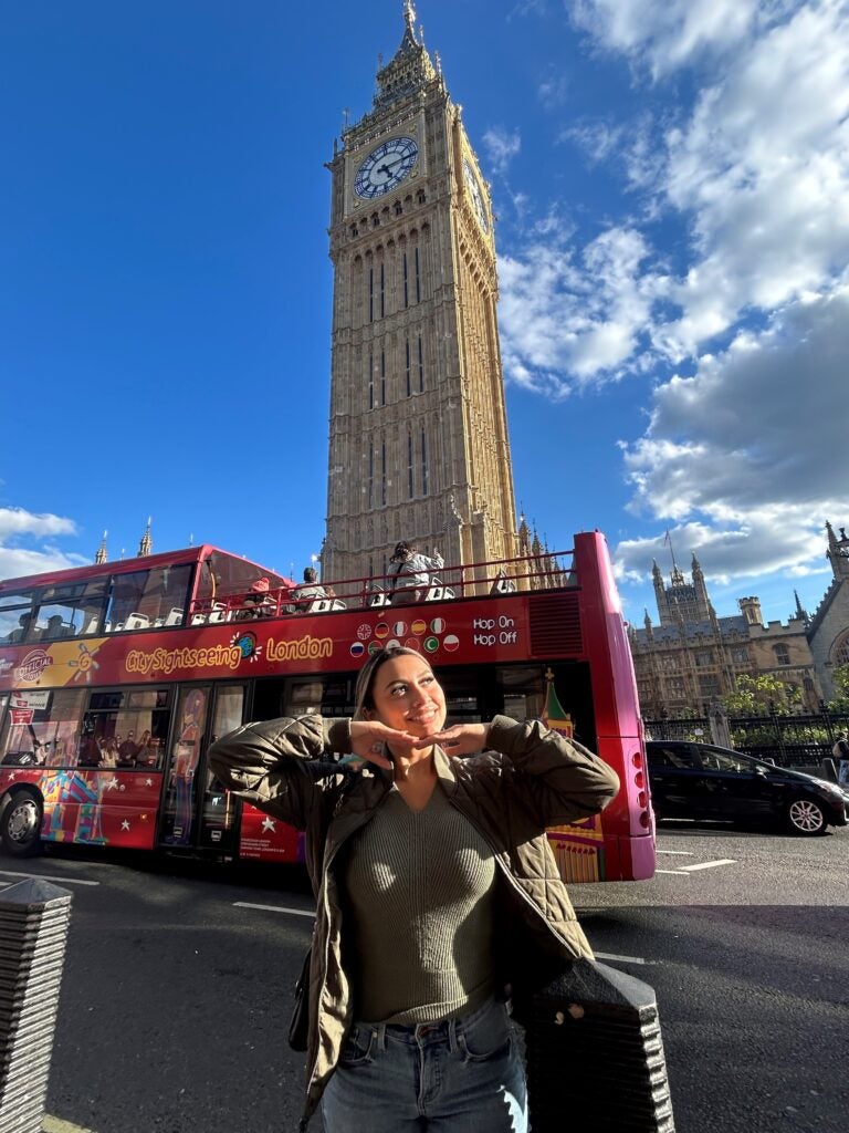 My first time seeing Big Ben