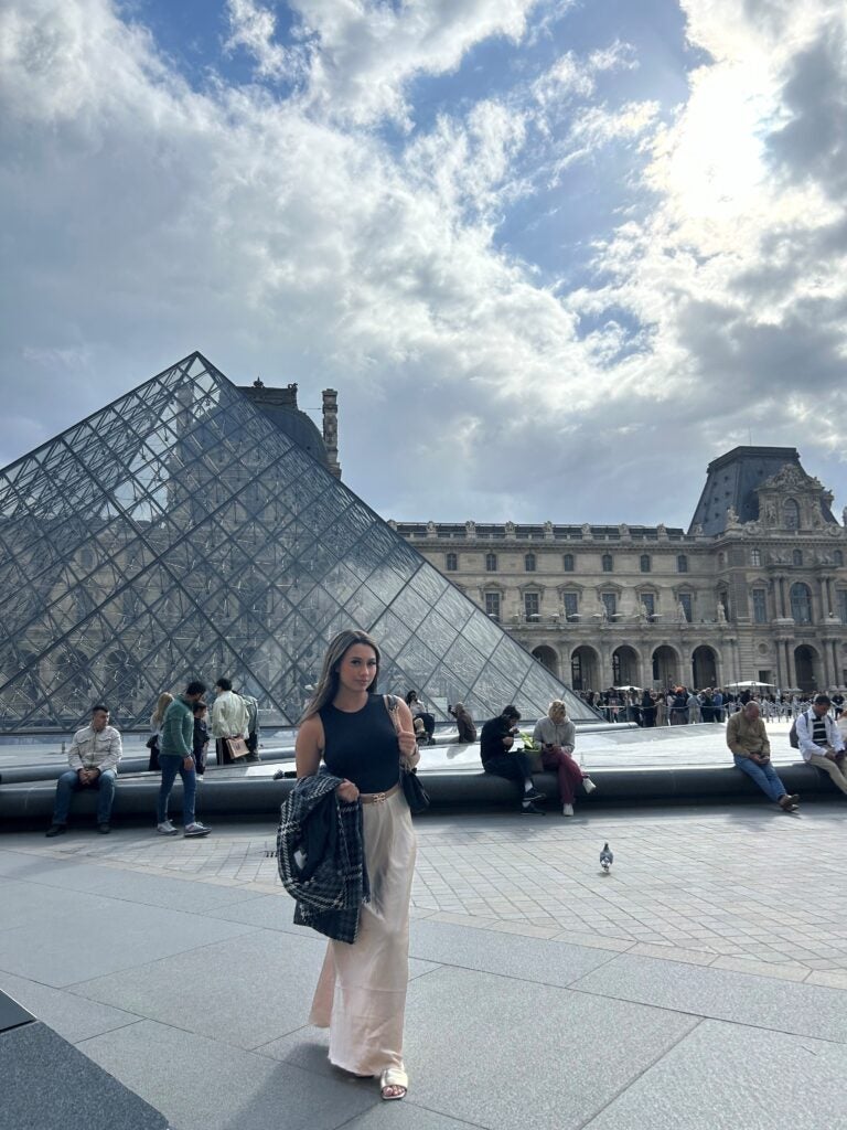 The Louvre Museum in Paris