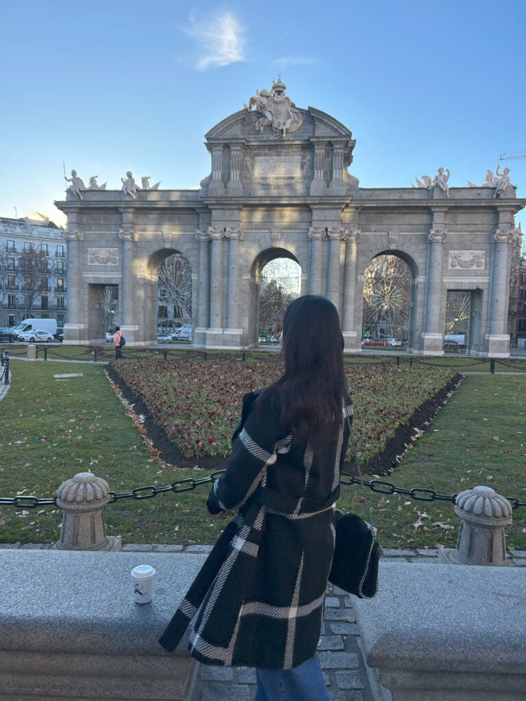 Puerta de Alcalá, one of the oldest and most iconic landmarks in Madrid  