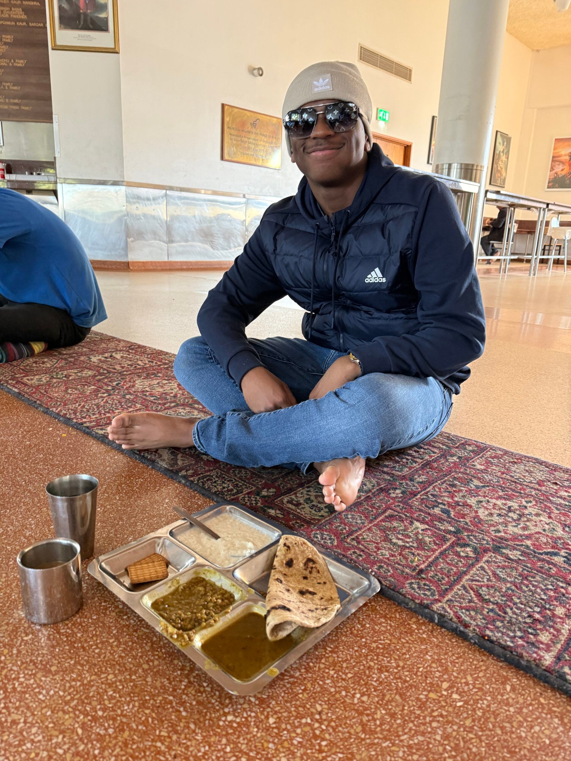 eating at gurdwara