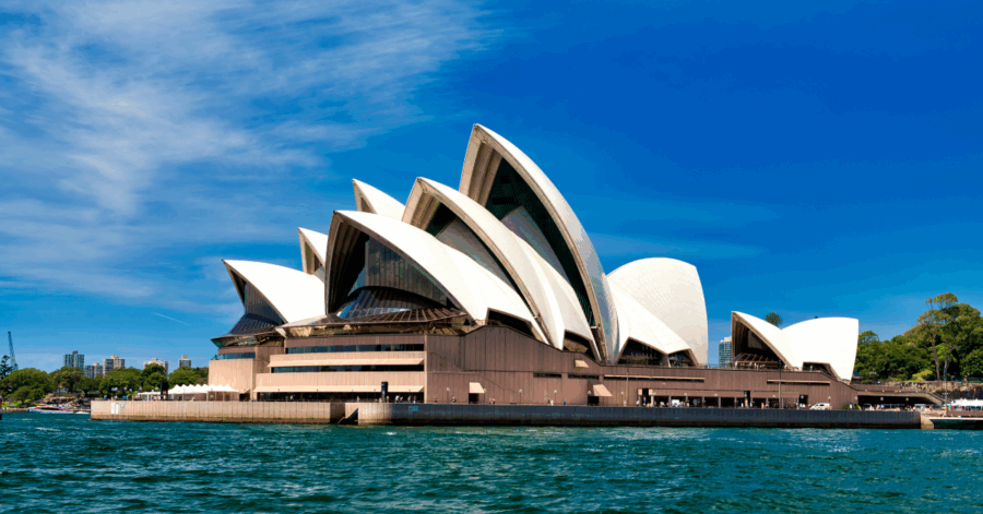 The Opera House in Sydney, Australia