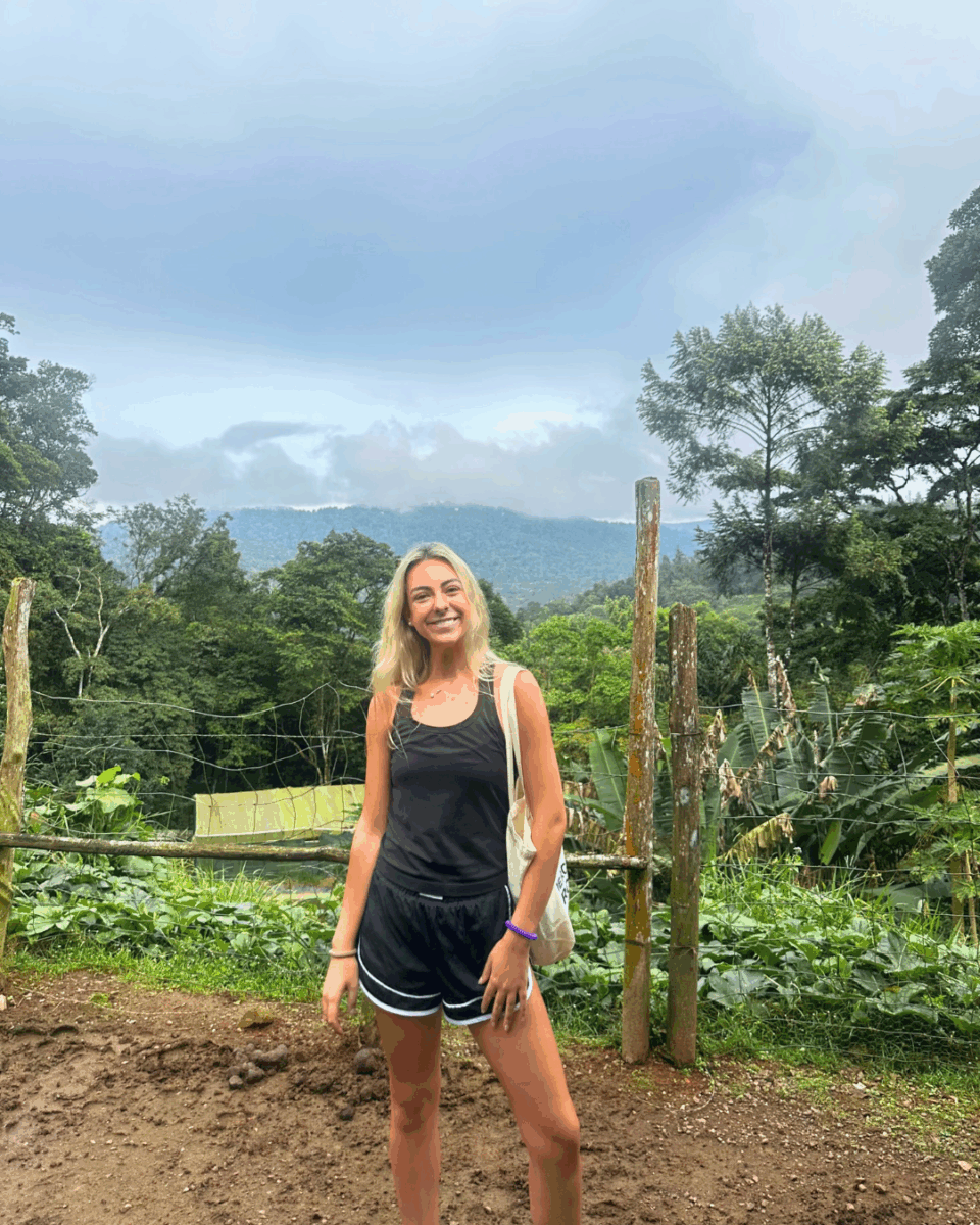 Celia exploring Panama