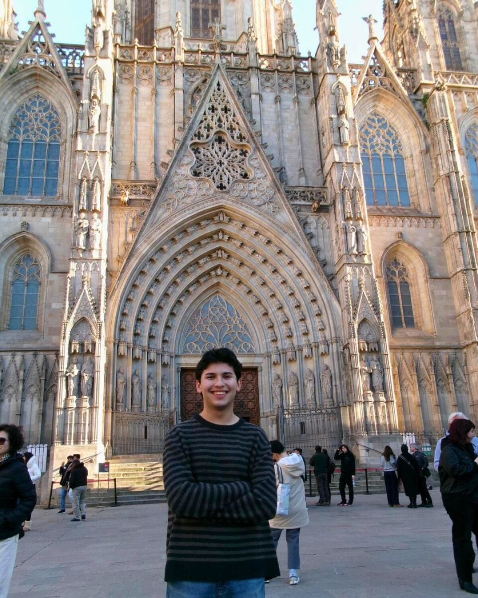 The Cathedral of Barcelona.
