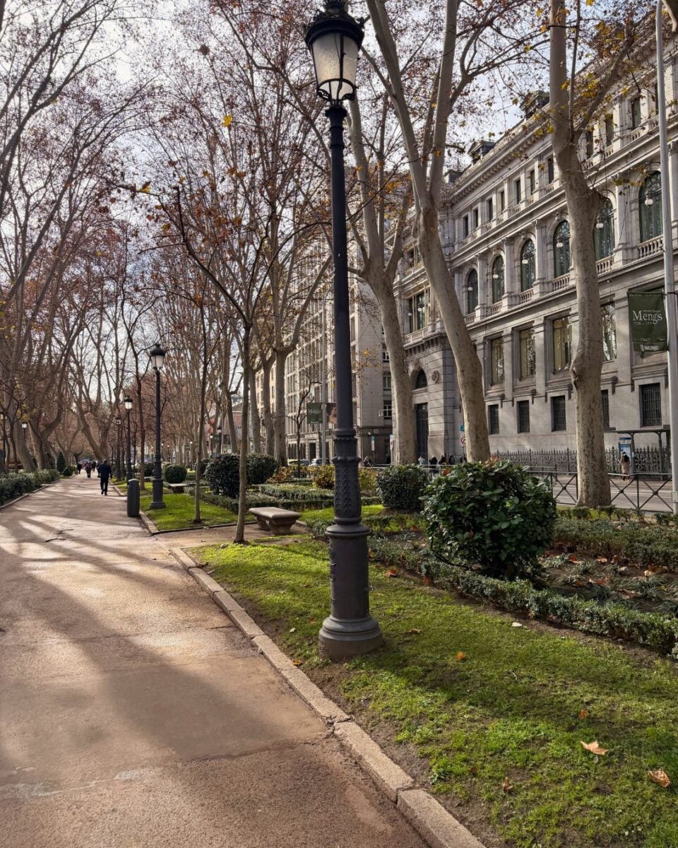 Walking through Madrid