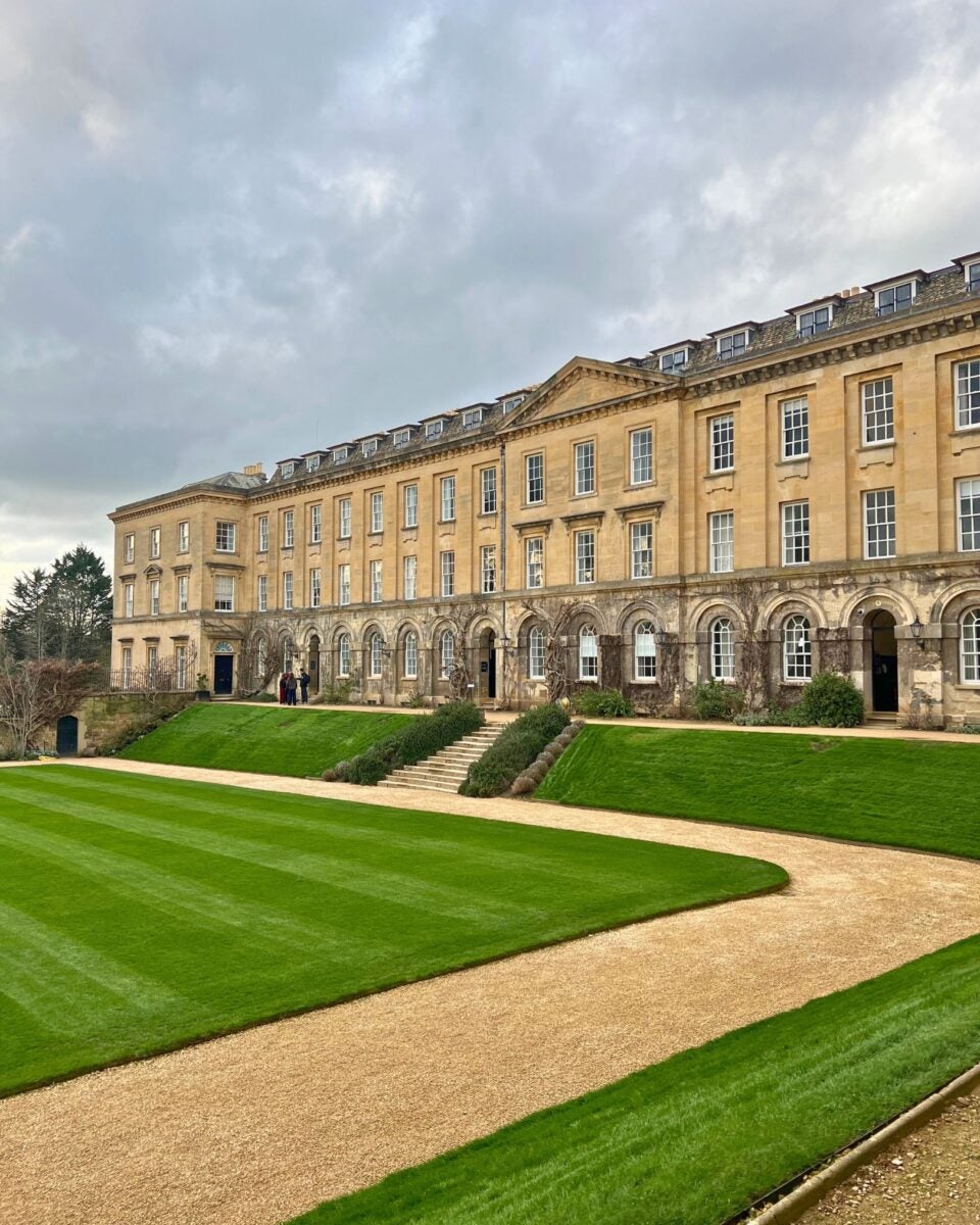 The main quad of Worcester College
