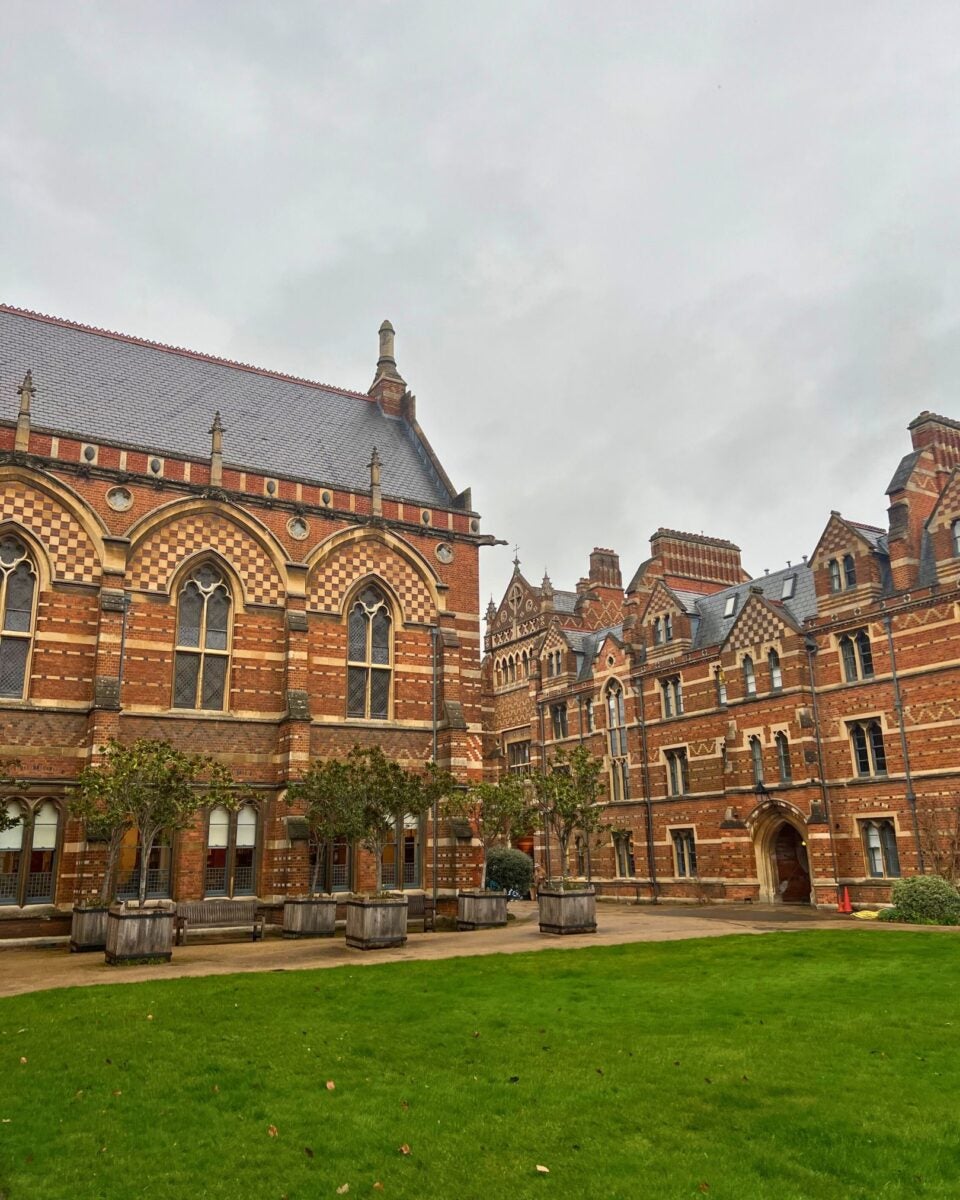 The debating chamber at the Oxford Union