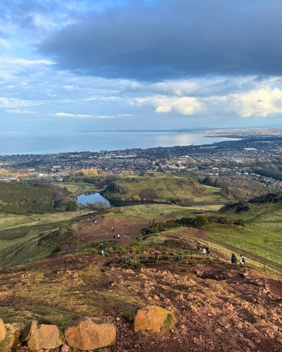 One of the many viewpoints from Arthur’s Seat
