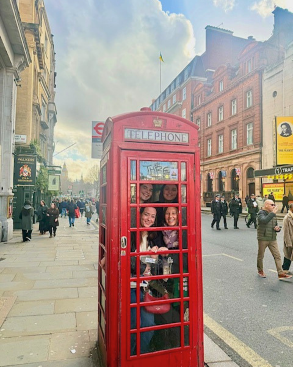 The red telephone box is one of London’s most iconic street features, originally designed in the 1920s and still preserved today as a symbol of the city