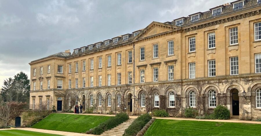 The main quad of Worcester College