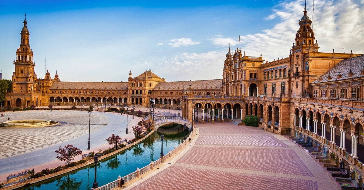 Spain, Seville. The Spain Square